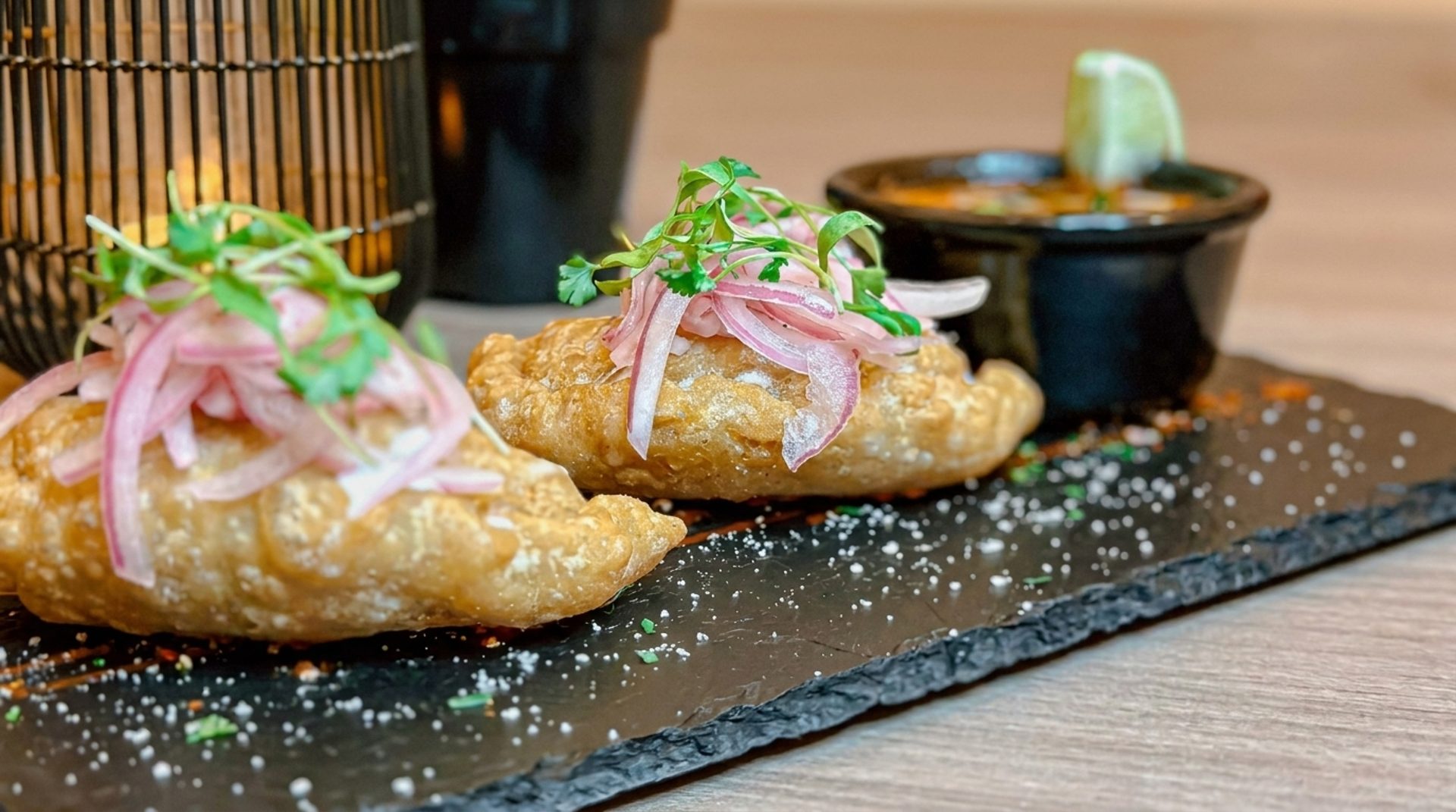 Handmade cheese empanadas