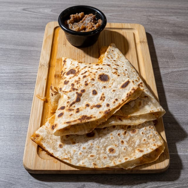 Cheese Quesadilla.