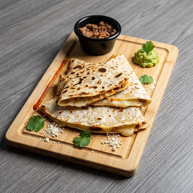 Cheese Quesadilla.