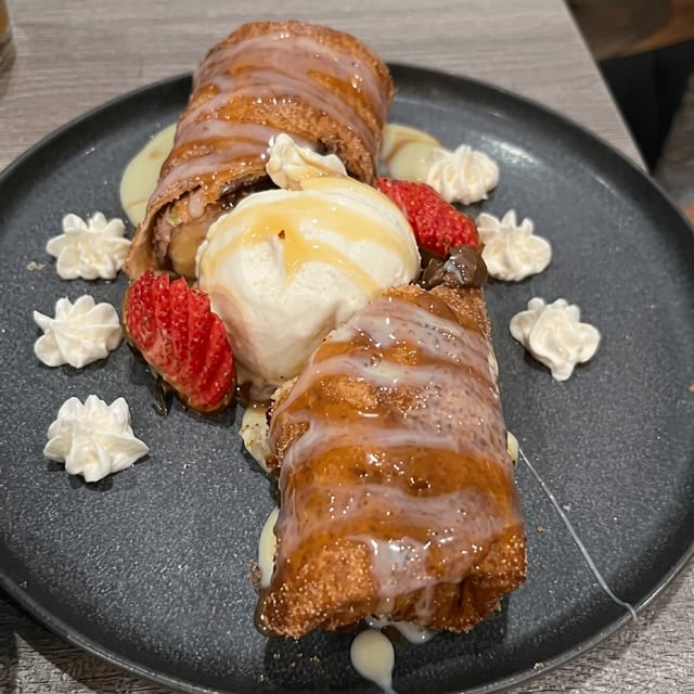 Banana Burrito.