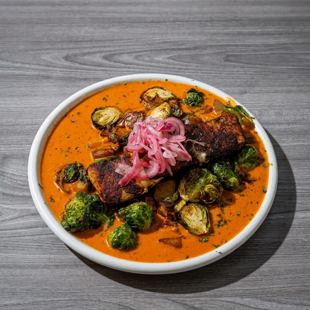 Salmón al Pastor.