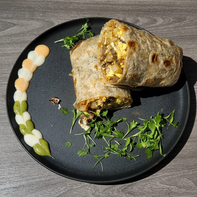 California Breakfast Burrito.
